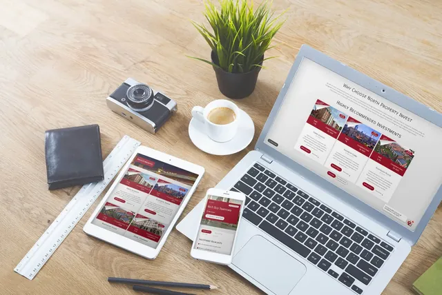 North Property Group website designed by Spotlight Studios